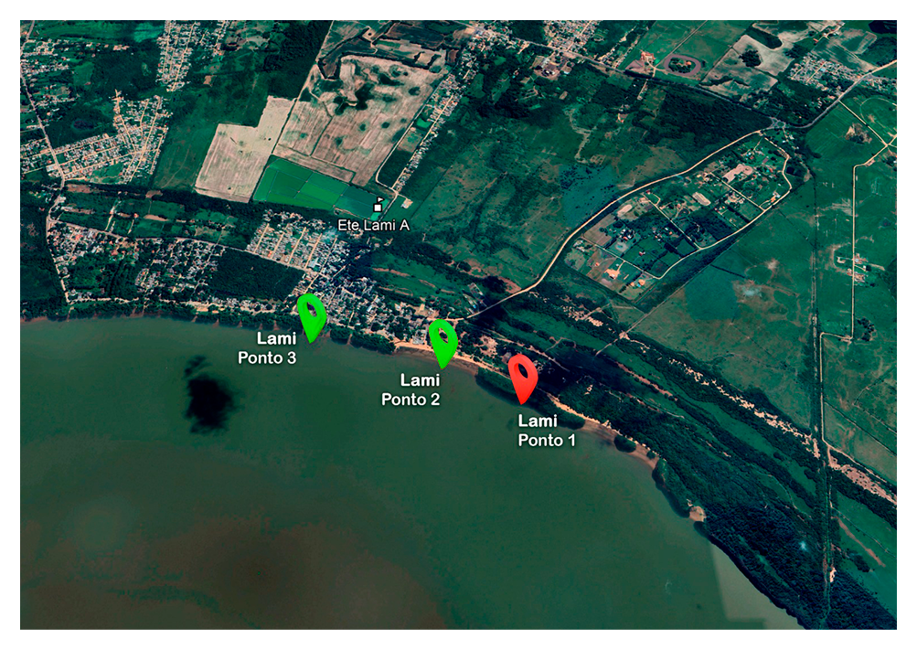 O único local com restrição é a praia localizada no posto 1 do Lami