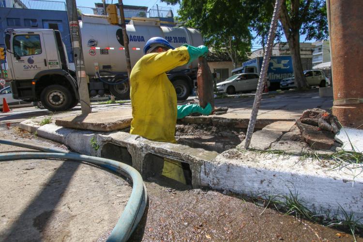 Dmae divulga programação de limpeza de tubulações, bocas-de-lobo e poços de visita
