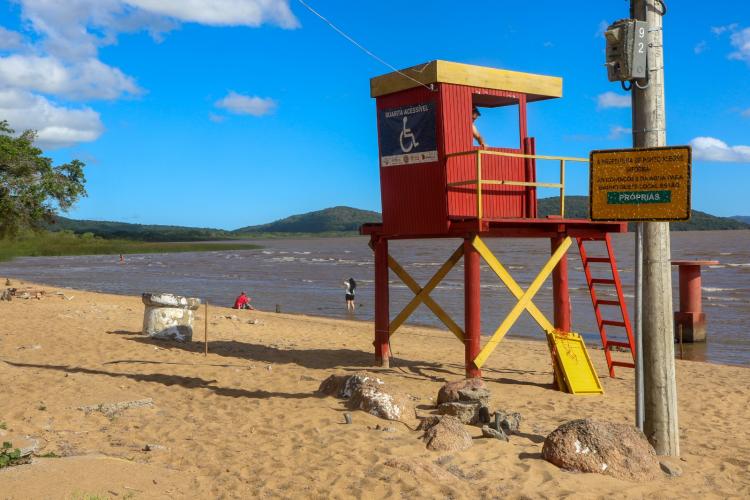 Praias do Lami e Belém Novo permanecem próprias para banho