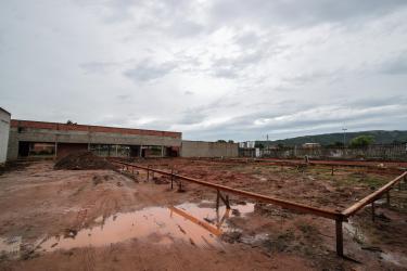 Ato de reinício das obras do Centro de Artes e Esportes Unificados da Restinga (CEU) Local: Centro de Artes e Esportes Unificados da Restinga (CEU)