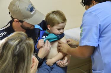 Última semana da campanha de vacinação contra pólio e sarampo