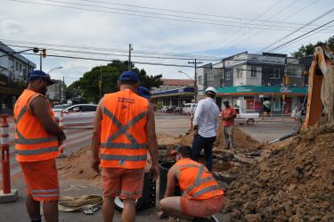 Substituição da rede no bairro Santa Maria Goretti em fase final