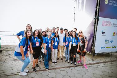 Projeto Pescar Procempa em visita ao South Summit