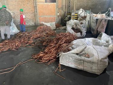 Operação Fios e Cabos apreende quase 3 toneladas de materiais furtados em Porto Alegre