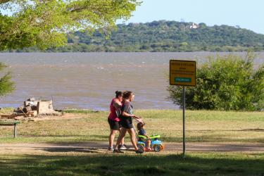 Todos os pontos na Orla monitorados pelo Dmae estão próprios para banho