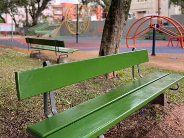 melhorias em praças