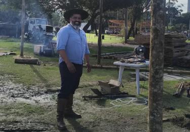 Parque Harmonia recebe os primeiros piquetes do Acampamento Farroupilha
