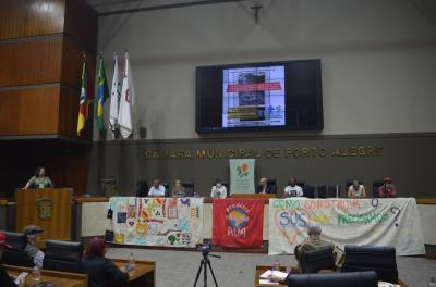 Foto plenária sobre população em situação de rua