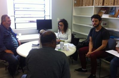 Pré-teste da pesquisa sendo aplicado na US Panorama. Foto: Divulgação/CMS.