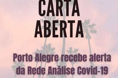 Porto Alegre recebe alerta da Rede Análise Covid-19