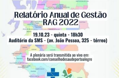 Metas não atingidas e informações contraditórias levaram o controle social a reprovar o Relatório de Gestão da Saúde de Porto Alegre 2022