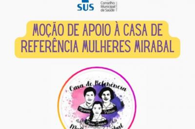 MOÇÃO DE APOIO À CASA MIRABAL