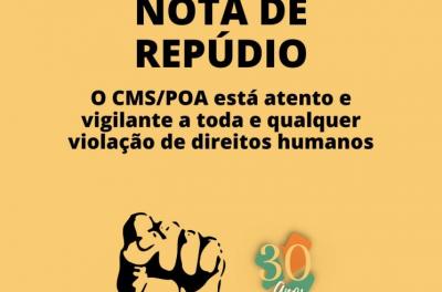 NOTA DE REPÚDIO