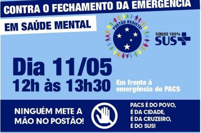 Empresariamento do Plantão de Emergência em Saúde Mental (PESM) do PACS é rejeitado pelo controle social do SUS
