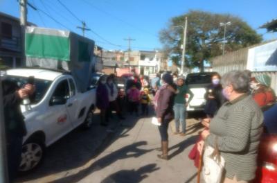 Comunidade protesta contra o fechamento da US Tronco