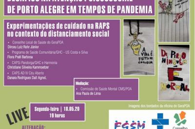 CMS promove ação alusiva ao Dia Nacional de Luta Antimanicomial