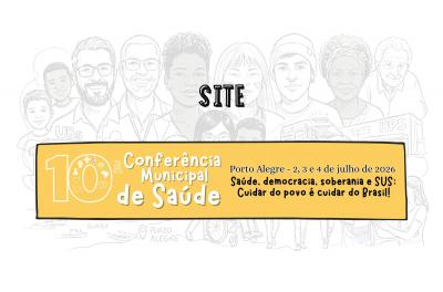 Card com a arte da 10cmsdepoa e escrito site