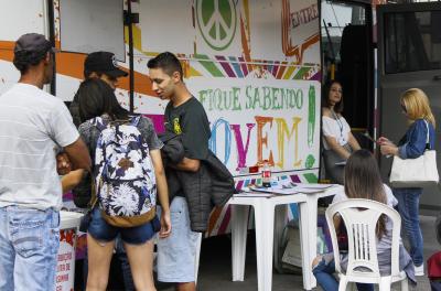 Saúde leva testes rápidos a três regiões da Capital