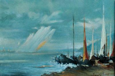 Obra de Emílio Sessa integra a mostra que tem a curadoria de Blanca Brites