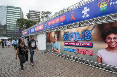 Detectar e tratar casos de sífilis estão entre os objetivos da prefeitura na campanha a ser realizada nesta  sexta-feira,19, no Largo Glênio Peres, junto ao Mercado Público, Centro Histórico