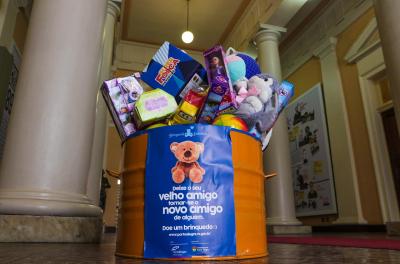Mais de seis mil brinquedos já foram arrecadados até esta segunda-feira, 22, na campanha do Brinquedo Solidário 2018