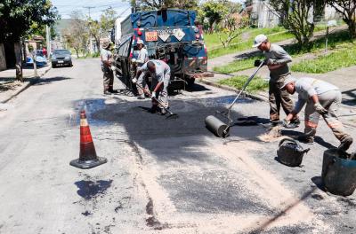 Operação Tapa-Buracos executa serviços em 91 vias em cinco dias