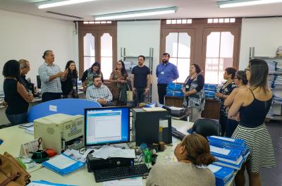 A atividade foi incluída na programação da 4ª Semana de Saúde e Segurança no Trabalho