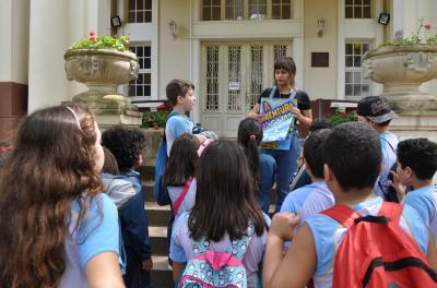 Dmae leva atividades de educação ambiental à Feira do Livro