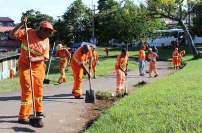 Prefeitura divulga programação de roçada e capina nesta segunda