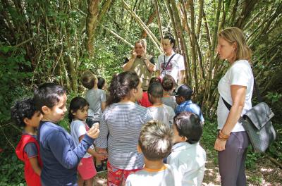 E como forma de encerrar um ciclo de aprendizado e amizades iniciado na educação infantil, 16 alunos da Emei visitaram, nesta terça-feira, 4, o Sítio do Mato