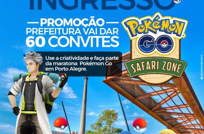 Promoção: ganhe ingressos para o Pokémon Go em Porto Alegre