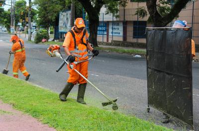 Prefeitura divulga programação de roçada e capina nesta sexta