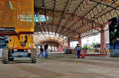 Prefeitura valida laudo da cobertura do Terminal Triângulo