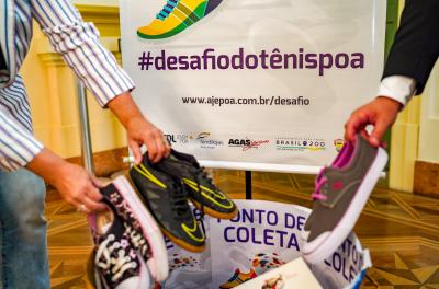 Desafio do tênis terá ação especial para coleta de doações