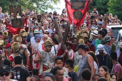 Via Sacra reunirá fiéis no Morro da Cruz na Sexta-Feira Santa