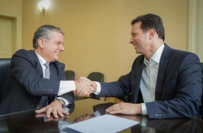 Rodrigo Mata Tortoriello e Nelson Marchezan Jr.