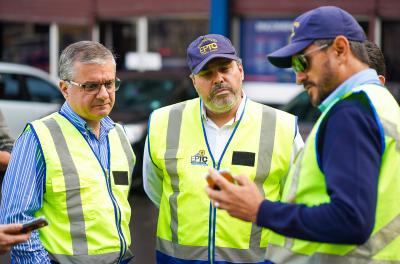 Prefeito em exercício e secretário vivem Um Dia de Agente da EPTC