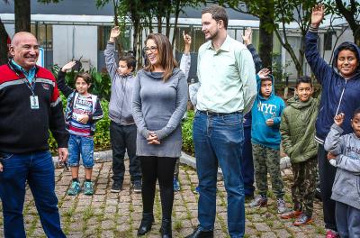 EPTC faz ações educativas com 40 crianças da Restinga