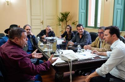 Reunião com rodoviários