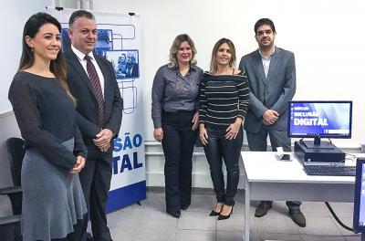 Procon Porto Alegre inaugura Núcleo de Inclusão Digital