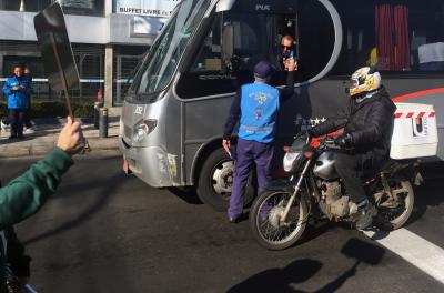 EPTC faz ações educativas em parceria com o Inter nesta segunda