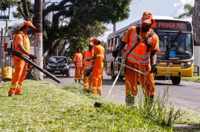 Prefeitura divulga programação de roçada e capina nesta quinta