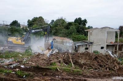 Demhab acompanha liberação de trecho para obras da Tronco