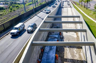 Obra da trincheira da Ceará está em fase final