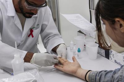 Teste rápido Aids