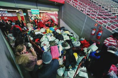 Inter abre as portas do Gigantinho para receber moradores de rua