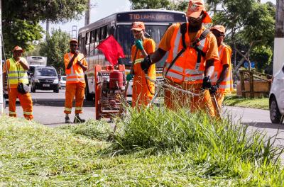 Prefeitura divulga programação de roçada e capina nesta segunda