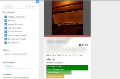 Mais um carro é localizado com ajuda do Detetive Cidadão