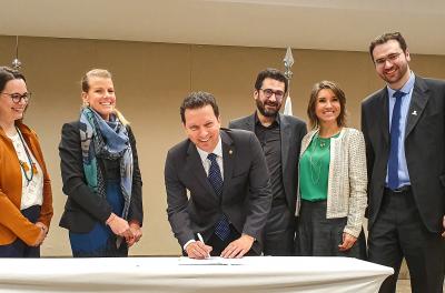 Prefeitura amplia parceria com Comitê Internacional da Cruz Vermelha