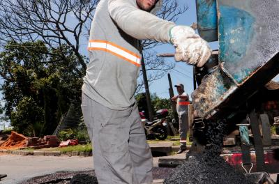 Operação Tapa-Buracos atendeu 73 vias na última semana